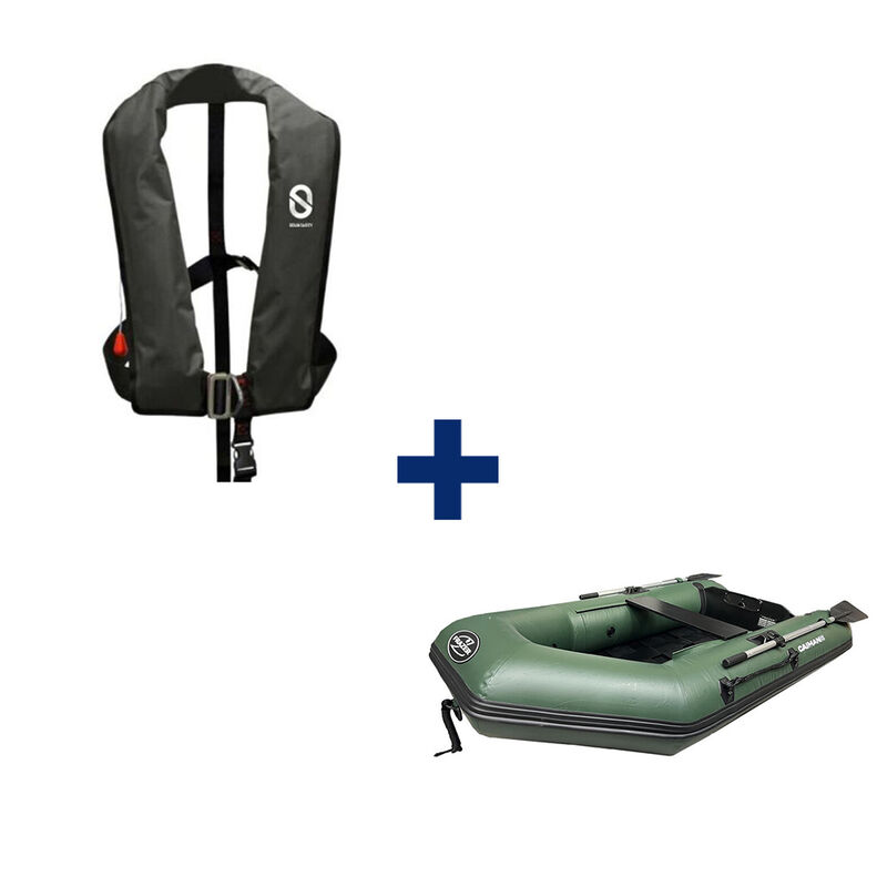 Pack Caiman 250 + Gilet - Packs | Pacific P&ecirc;che