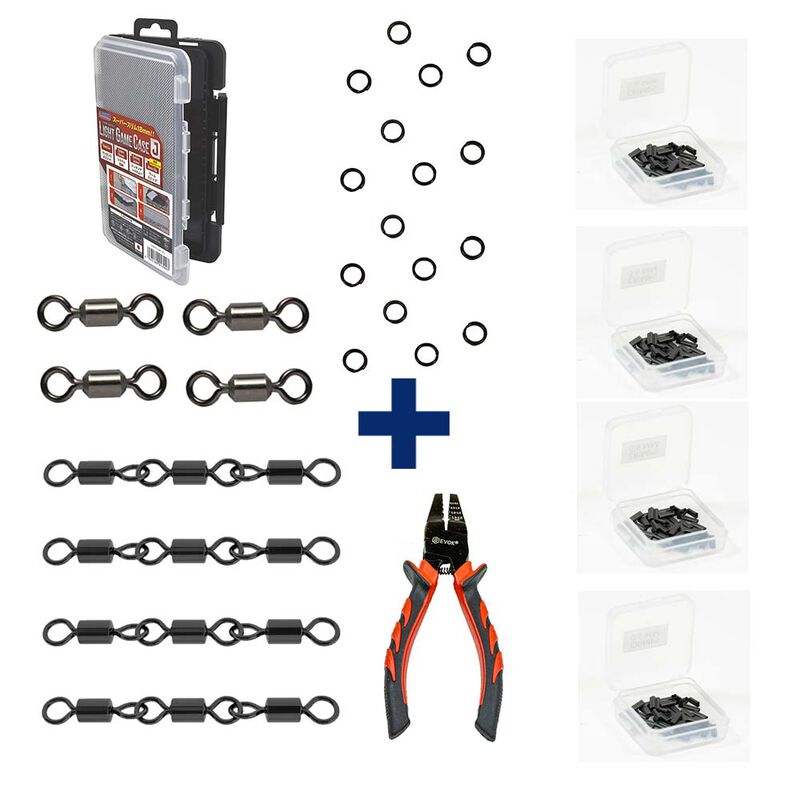 Pack Accessoires Tactikal Crimp & Tackle Box - Packs et ensembles | Pacific P&ecirc;che