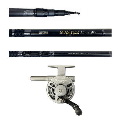 Ensemble MASTER EVO Adjust 580 + Moulinet OptimaXS TR65 - Canne + moulinet | Pacific P&ecirc;che