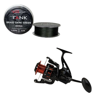 Pack Overfight Tank Evo 8500 +Ipercut Battle Braid - Packs et ensembles | Pacific P&ecirc;che