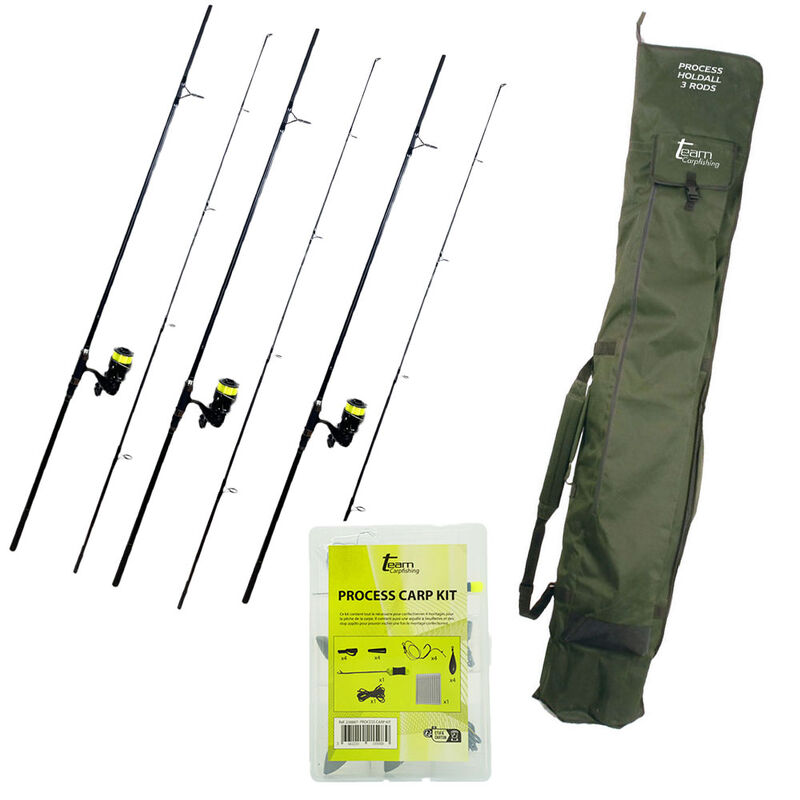 Pack 3 Combo Process 12' + Fourreau + Kit D'Accessoires - Cannes | Pacific P&ecirc;che