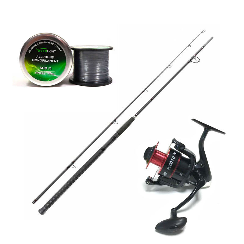 Pack Tank Heavy Spin + Tank 6000 FD + Monofilament 45/100 - Packs et ensembles | Pacific P&ecirc;che