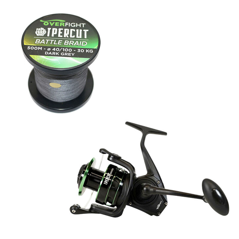 Pack Overfight Ipercut 8000 FD + Ipercut Battle Braid - Packs et ensembles | Pacific P&ecirc;che