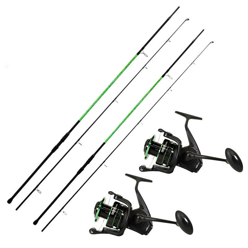 Pack Overfight 2 Ipercut Pellets 4.5 LBS + 2 Ipercut 8000 FD - Packs et ensembles | Pacific P&ecirc;che
