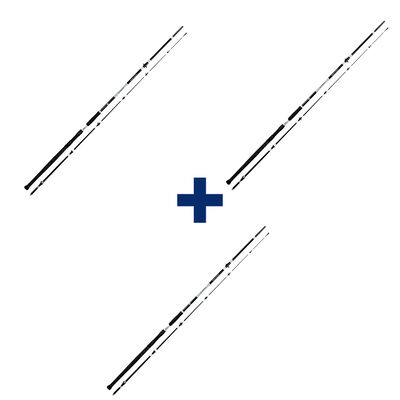 Pack Overfight 3 Glanika Allround 290 cm 150-350 g - Packs et ensembles | Pacific P&ecirc;che