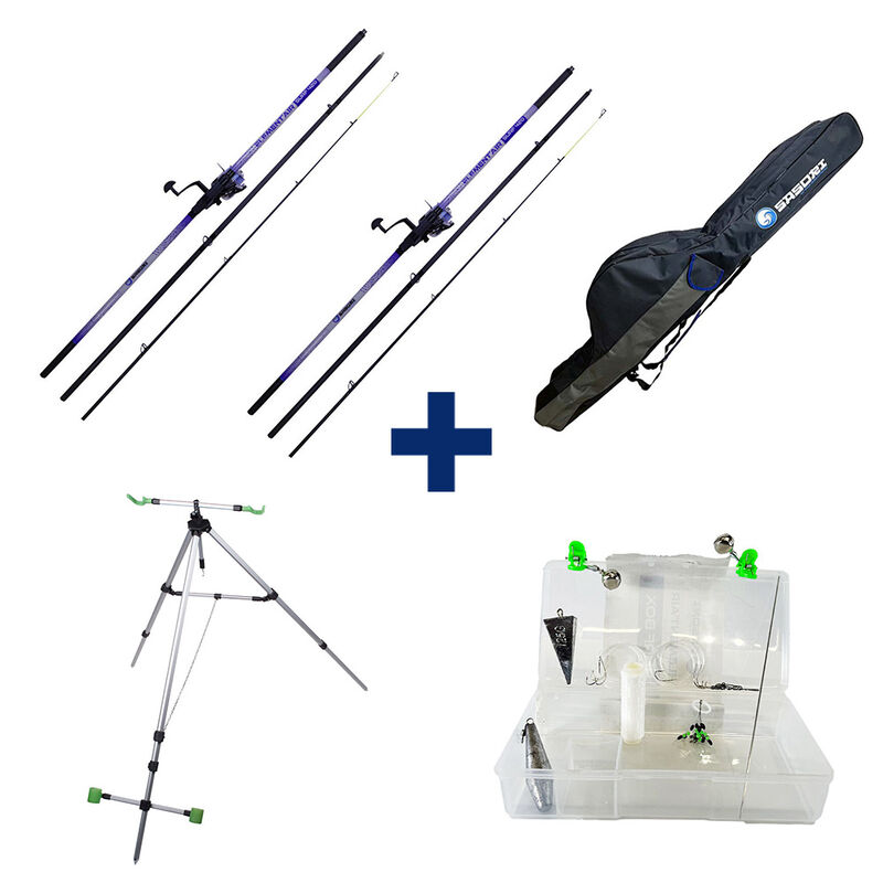 Pack Element Surf 420 + Surf Box + Trepied Surf + Fourreau Surf - Packs et ensembles | Pacific P&ecirc;che