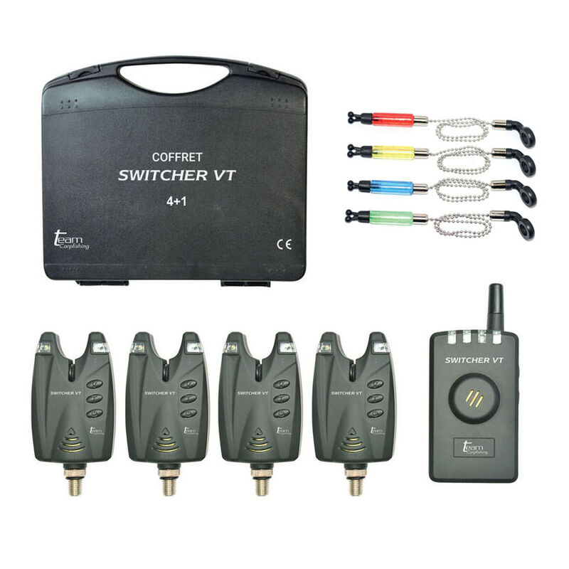 Pack Team Carpfishing D&eacute;tection Switcher - App&acirc;ts / Bateaux amorceur / Spodding | Pacific P&ecirc;che