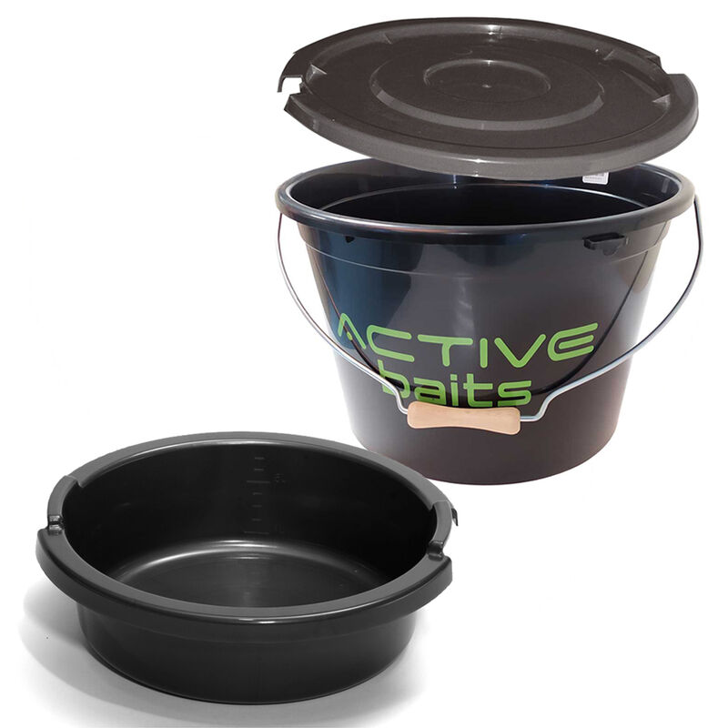 Seau 25l + couvercle + cuvette 5l - Packs | Pacific P&ecirc;che