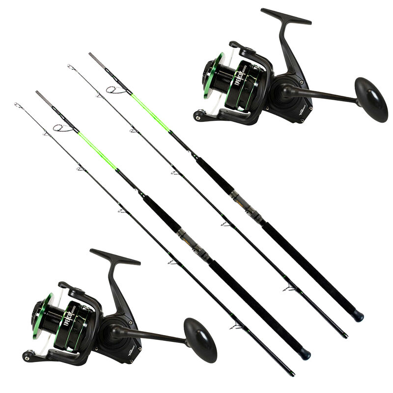 Pack Overfight 2 Ipercut Power 240 cm 100-250 g + 2 Ipercut 6000 FD - Packs et ensembles | Pacific P&ecirc;che