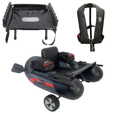 Pack Tactikal FT 150 + Gilet Gonflable XH + Support 6 Cannes - Packs | Pacific P&ecirc;che