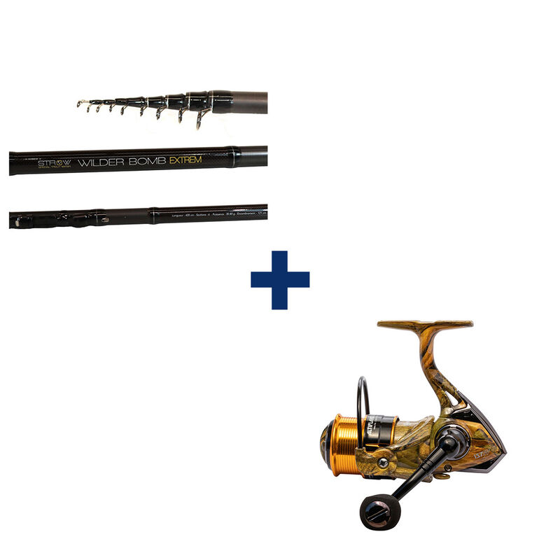 Ensemble WILDER BOMB EXTREM 30-80G + ALTIPLANO LIVE 2000 FD - Packs | Pacific P&ecirc;che