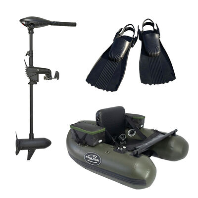 Pack Ranger Evo 150 + Moteur Frazer 30 Lbs + Palmes Float Tube Pro Wide - Packs | Pacific P&ecirc;che