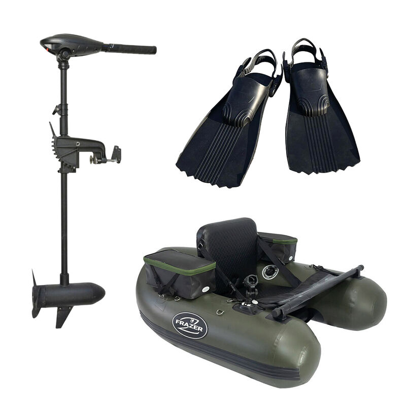 Pack Ranger Evo 150 + Moteur Frazer 30 Lbs + Palmes Float Tube Pro Wide - Packs | Pacific P&ecirc;che