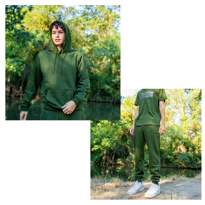 Ensemble Carp Addict Kaki - V&ecirc;tements | Pacific P&ecirc;che