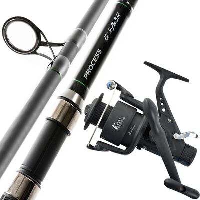 Ensemble Team Carpfishing 12' 2.75lb Process+ Moulinet 6000fs - Tous nos packs | Pacific P&ecirc;che