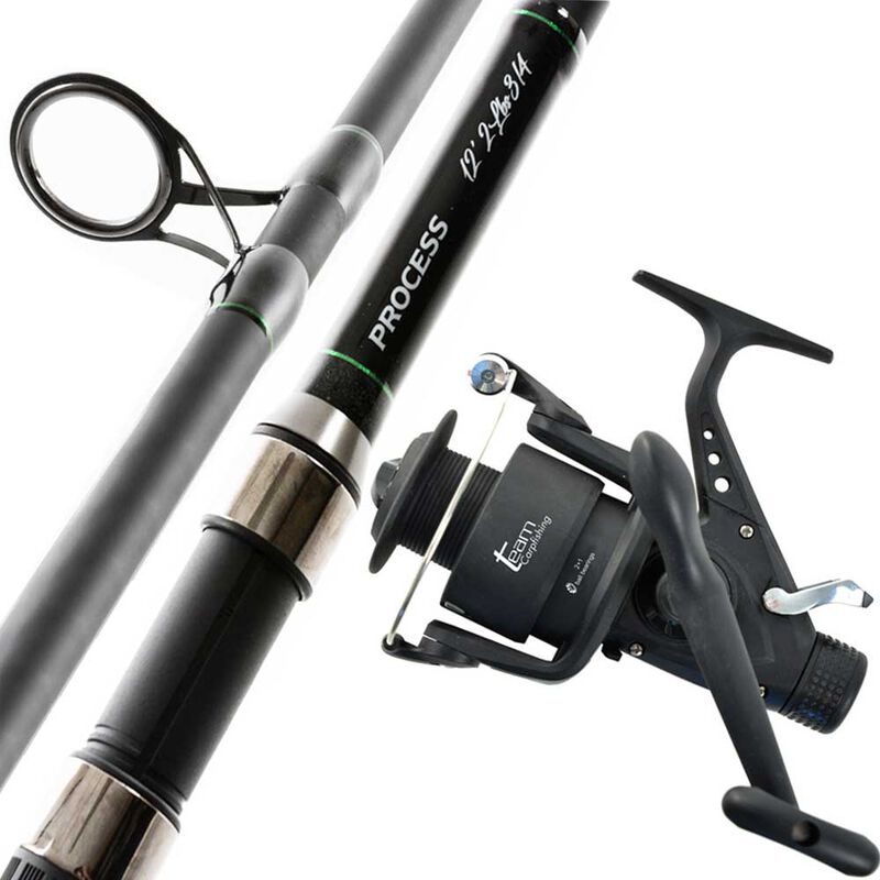 Ensemble Team Carpfishing 12' 2.75lb Process+ Moulinet 6000fs - Tous nos packs | Pacific P&ecirc;che