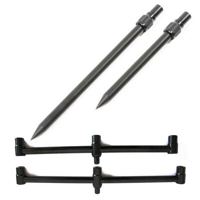 Pack Pro Tech 2 Buzz Bar 3 Cannes + 2 Piques - Supports de Cannes | Pacific P&ecirc;che