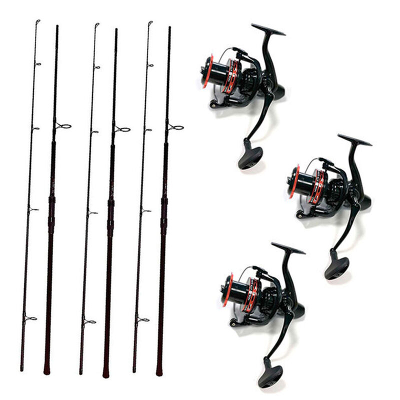Pack 3 Nomad XTR 10 3lbs + 3 Nomad Xtr 5000 Fd - Cannes | Pacific P&ecirc;che