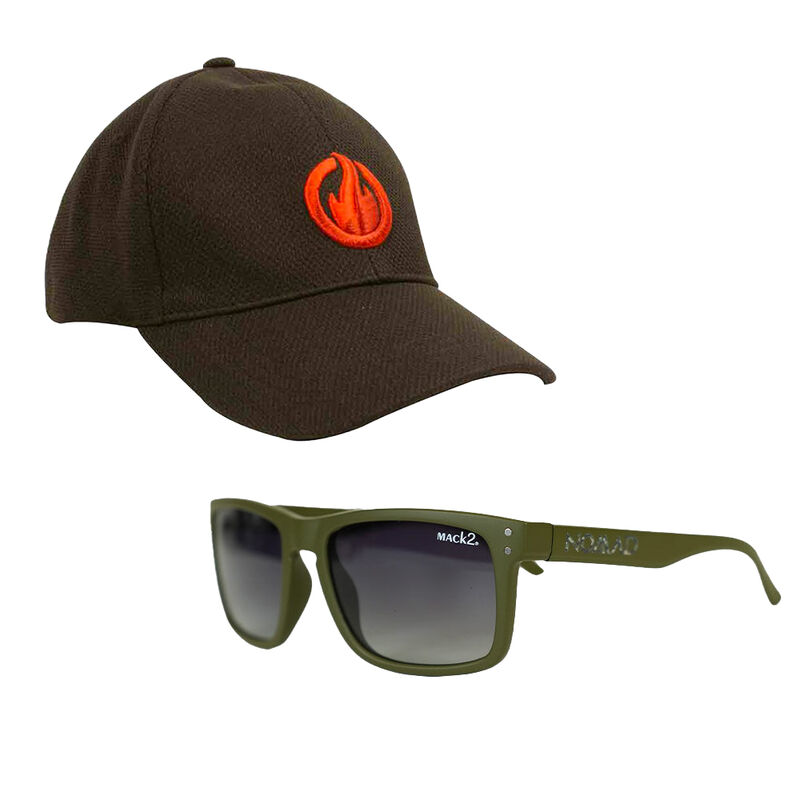 Pack Casquette Mesh Noir + Lunettes Nomad XTR - Tous nos packs | Pacific P&ecirc;che
