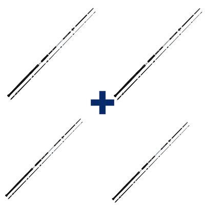 Pack Overfight 4 Glanika Heavy Duty 300 cm 250-300 g - Packs et ensembles | Pacific P&ecirc;che