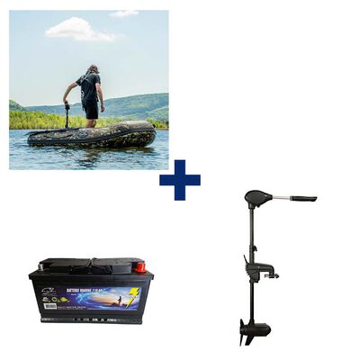 Pack Kommando 270 + Moteur 65 Lbs + Batterrie - Packs | Pacific P&ecirc;che