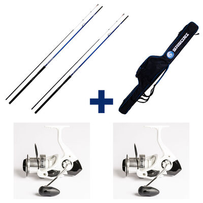 Pack Kaiten Sensitive Shore 3,20 + Implik 5000 - Packs et ensembles | Pacific P&ecirc;che