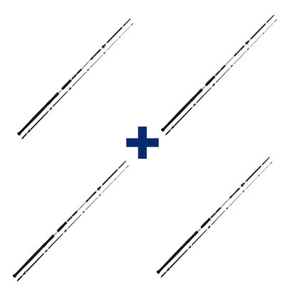 Pack Overfight 4 Glanika Allround 290 cm 150-350 g - Packs et ensembles | Pacific P&ecirc;che