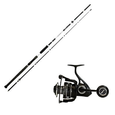 Pack Overfight Spinning Canne Glanika Spin 270 cm 75-175 g + Glanika 5000 XT - Packs et ensembles | Pacific P&ecirc;che