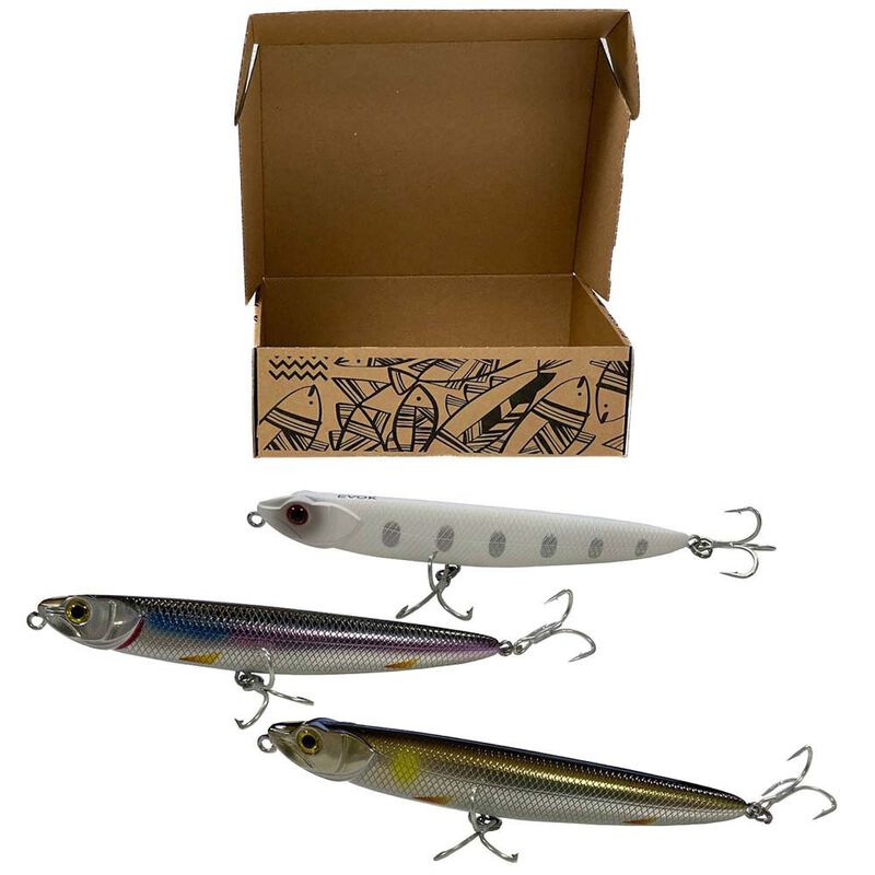 Pack 3 BEST leurres Evok Loki Stick 110 SW - Packs et ensembles | Pacific P&ecirc;che