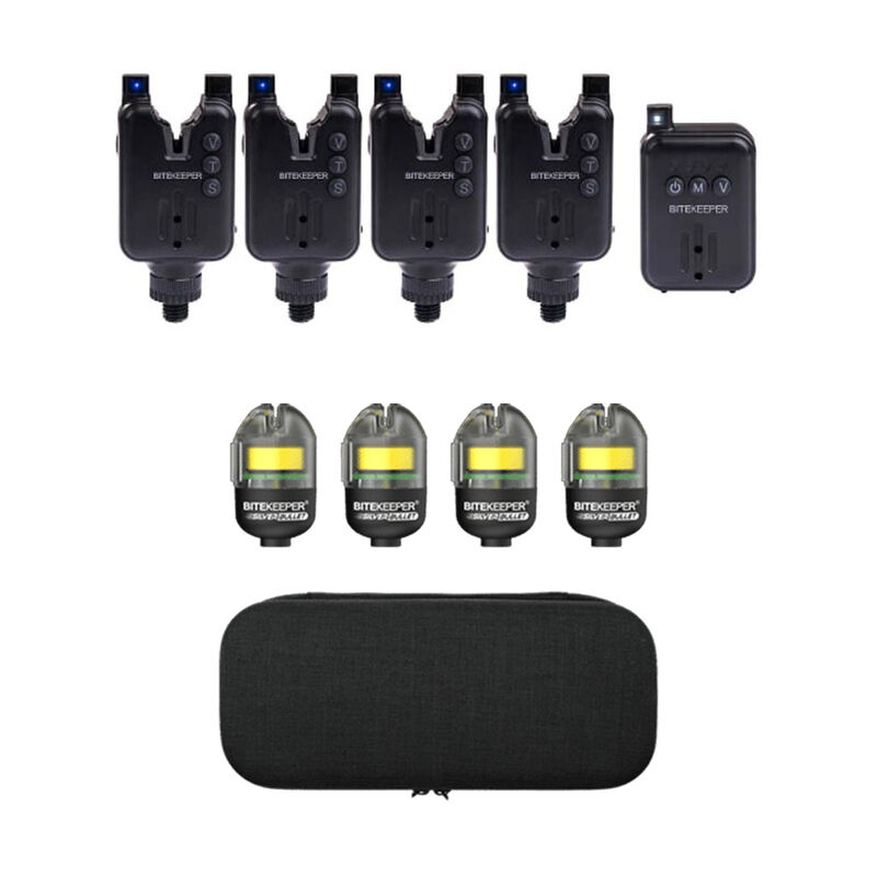 Pack Bite Keeper Black 4+1 + Silver Bullet Bobbin - D&eacute;tections | Pacific P&ecirc;che
