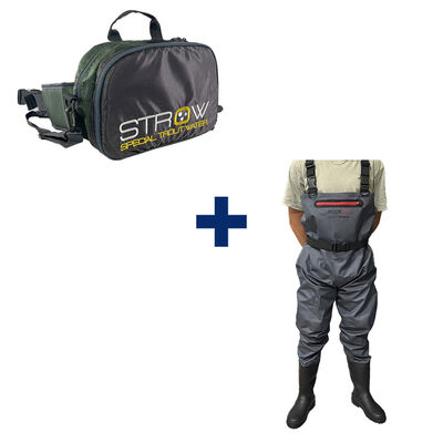 Pack Wader Rockfin + Chest Pack Wilder - Tous nos packs | Pacific P&ecirc;che