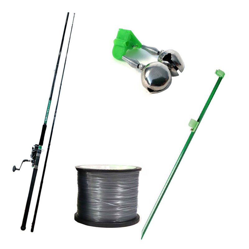 Pack P&ecirc;che du silure Overfight Combo Tank Allround 3m, Max 600g + Fil + Pique + Grelot - Packs et ensembles | Pacific P&ecirc;che