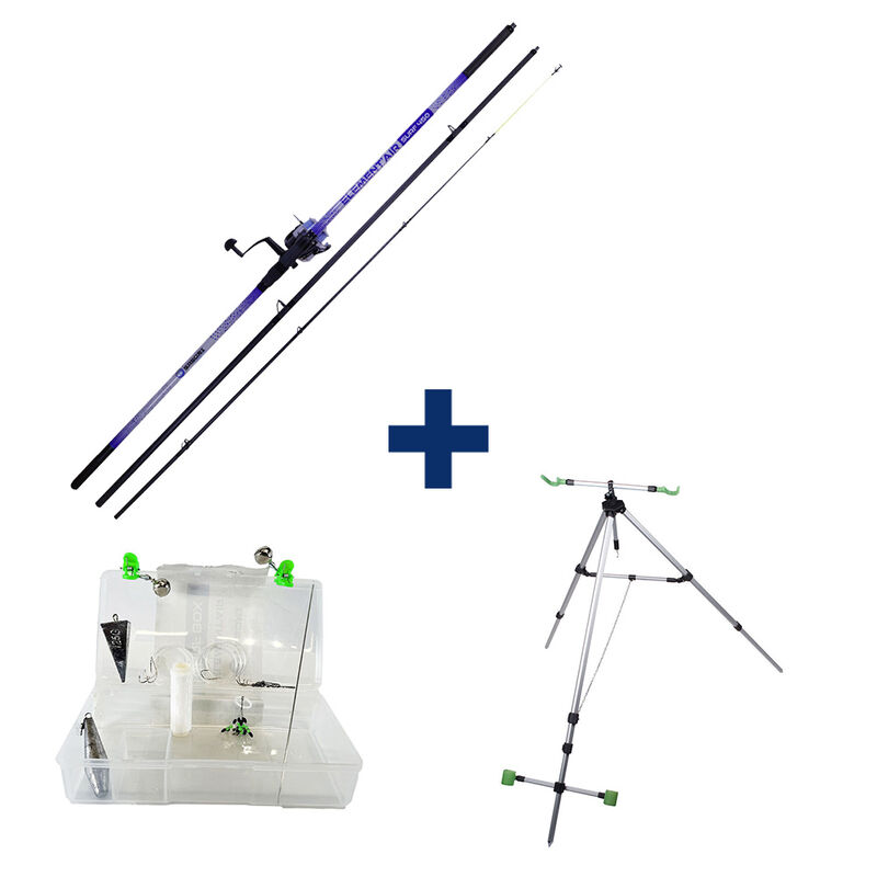 Pack Elementair Surf 450 + Surf Box + Trepied Surf - Packs et ensembles | Pacific P&ecirc;che