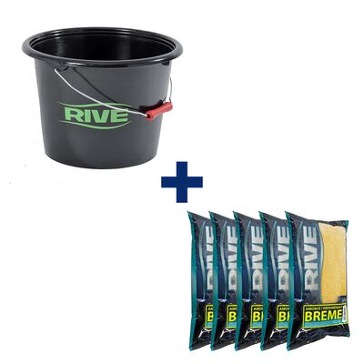 Pack Seau + 5kg d'Amorce Breme - Packs | Pacific P&ecirc;che