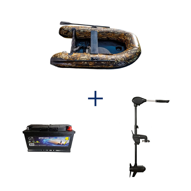 Pack Kommando 250 + Moteur 65 Lbs et Batterie 110 Ah - Packs | Pacific P&ecirc;che