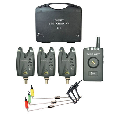 Pack 3 Switcher + Centrale + 3 Dropper - D&eacute;tections | Pacific P&ecirc;che