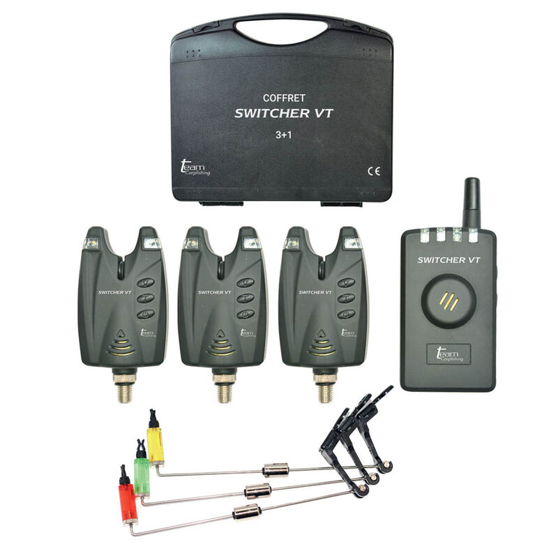 Pack 3 Switcher + Centrale + 3 Dropper - D&eacute;tections | Pacific P&ecirc;che