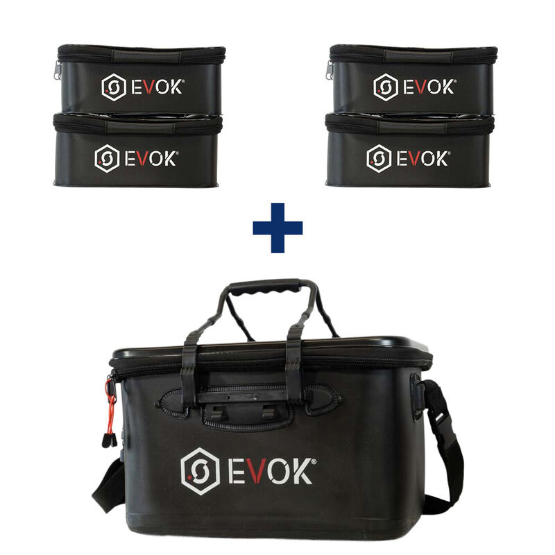 Pack Bagagerie Evok Bakkan Tactikal Eva Evo Full Set - Packs et ensembles | Pacific P&ecirc;che