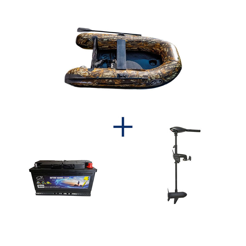 Pack Kommando 250 + Moteur 40 Lbs et Batterie 110 Ah - Packs | Pacific P&ecirc;che