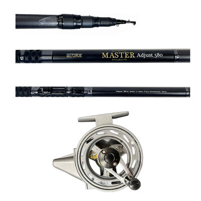 Ensemble MASTER EVO Adjust 580 + Moulinet Viper Toc 75 - Canne + moulinet | Pacific P&ecirc;che