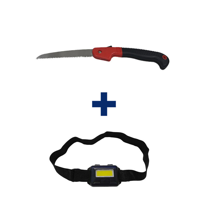 Pack Lampe Frontale + Scie - Tous nos packs | Pacific P&ecirc;che