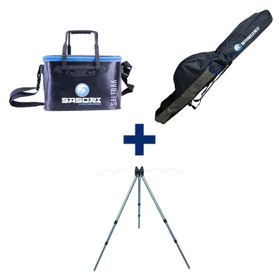 Paxk Trepied Quai + Fourreau Surf + Baksalt - Packs et ensembles | Pacific P&ecirc;che