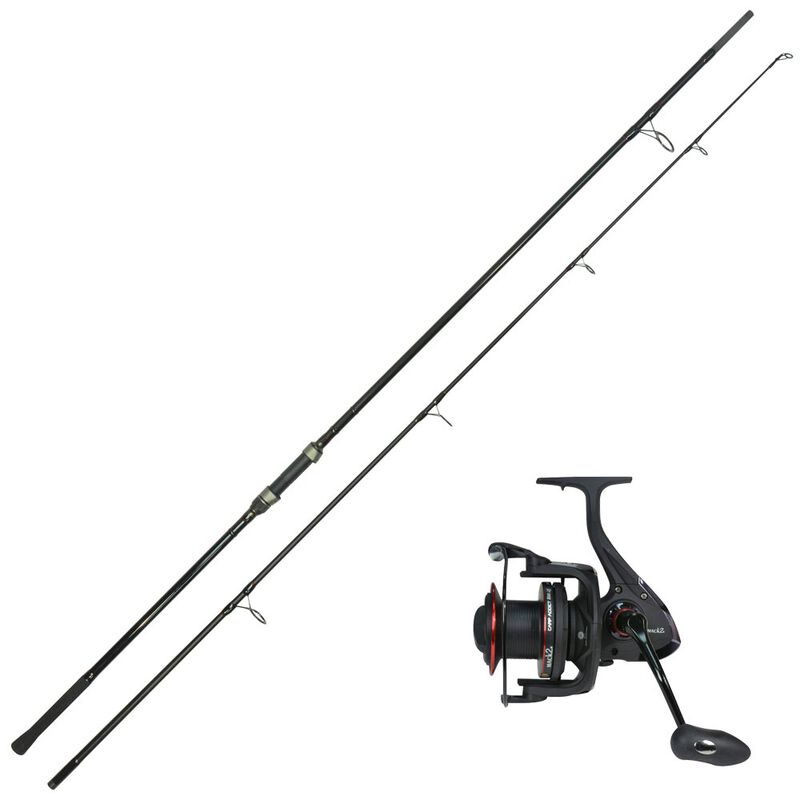 Ensemble carpe 10' carp addict evo 3.5lbs + moulinet carp addict 8000lc - Cannes | Pacific P&ecirc;che