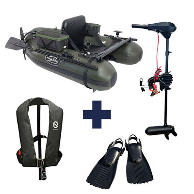Pack Ranger Evo 170 + Moteur 40lb + Palmes + Gilet - Ventes Flash | Pacific P&ecirc;che
