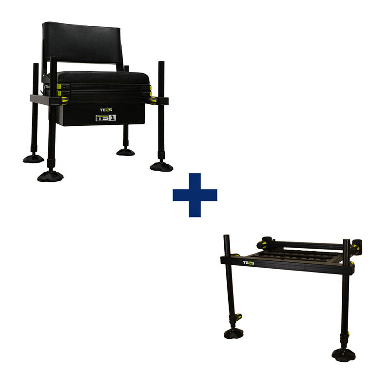 Pack Teos Station TS1 + Footplate - Packs | Pacific P&ecirc;che