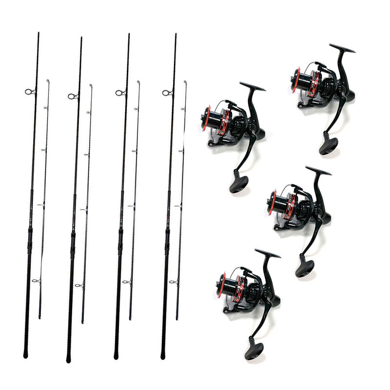 Pack 4 Nomad XTR 10 3lbs + 4 Nomad Xtr 5000 Fd - Cannes | Pacific P&ecirc;che