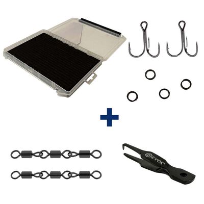 Pack Montage Stingers Chain S (Leurres 12,5 - 15cm) - Packs et ensembles | Pacific P&ecirc;che