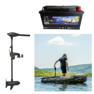 Pack Komando 270 + Moteur Frazer 55 Lbs + Batterie Marine 110 AH - Packs | Pacific P&ecirc;che