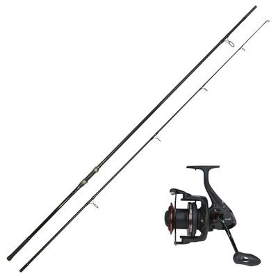 Ensemble carpe 12' carp addict evo 3.5lbs + moulinet carp addict 8000lc - Cannes | Pacific P&ecirc;che
