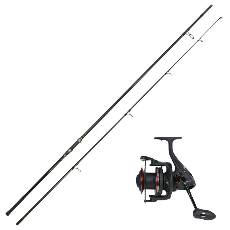Ensemble carpe 12' carp addict evo 3.5lbs + moulinet carp addict 8000lc - Cannes | Pacific P&ecirc;che